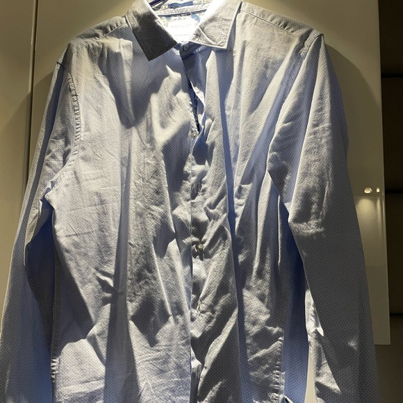 Denim and Flowers mens Large button down - Picture 4 of 4